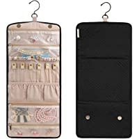 bagsmart Estuche Joyas Bolsas Viaje con Gancho para Collares- Pulseras- Pendientes- Anillos